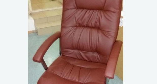 Обтяжка офисного кресла. Севастопольская